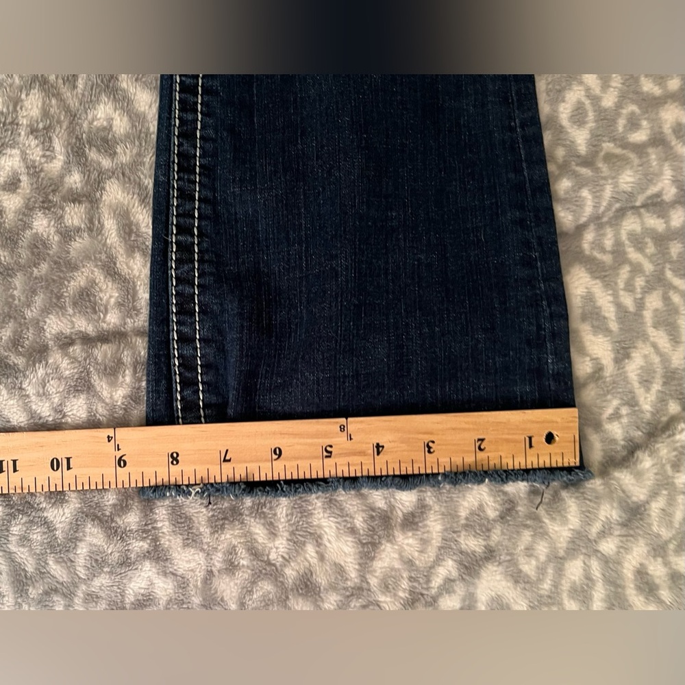 Miss Me Dark Blue Flare Jeans - Picture 7 of 10